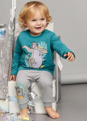 Серые повседневный демисезонные брюки Disney