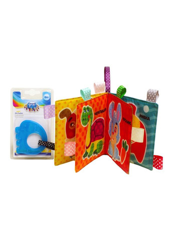 М'яка книжка-шуршалка "Котик" 403785 з прорізувачем Книжковий хмарочос (300387066)