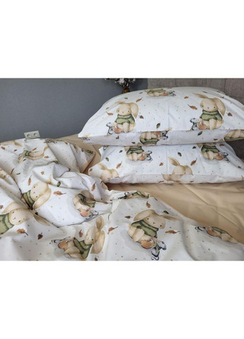 Постільна білизна Малята, ранфорс Евро розмір, наволочки 70/70 No Brand (364220141)