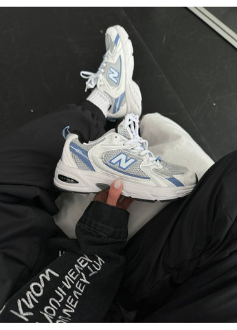 Кроссовки женские New Balance 530 Steel Blue MR530KC Нью Беланс 530 No Brand белые демисезоны (366337619)
