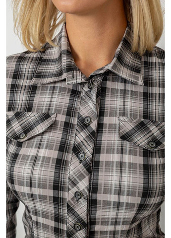 Серая рубашка Ager