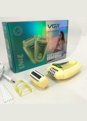 Електрична щітка для п'ят GR 2 до 1 V-758, Пила терка для п'ят, Електрична пемза VW-133 для педикюру VGR (351486428)