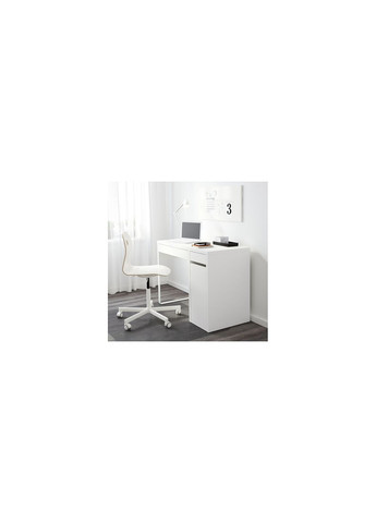 Робочий стіл з тумбою білий IKEA (272150214)