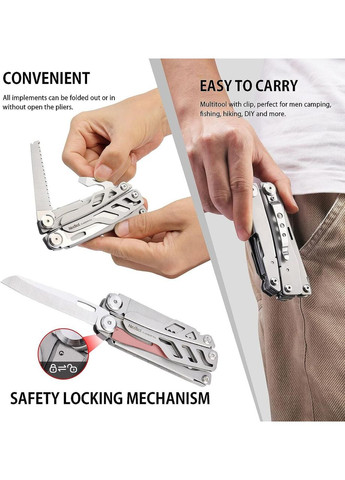 Мультитул NexTool Flagship Pro (KT5020) 16 в 1 Xiaomi (335021050)