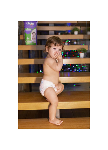 Подгузники на липучках Soft 5 (14-17 кг), 26 шт. Unijoy DXL26 (327223474)