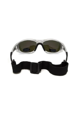 Окуляри поляризаційні Hydro Silver Polarized (G-Tech™ blue) Anti-Fog, дзеркальні сині в сріблястій оправі BluWater (370271285)