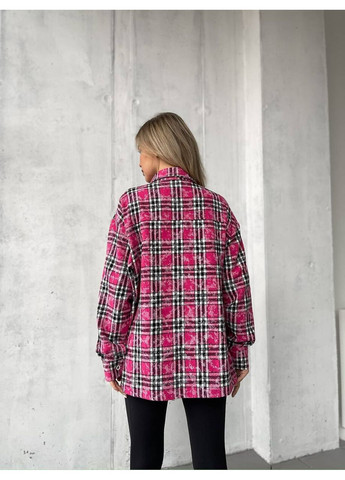 Сорочка у клітинку з вареним ефектом — ЗАМІРИ В ОПИСІ Vione (370285035)