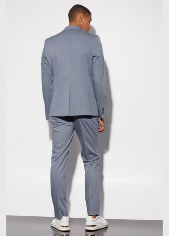 Синие демисезонные брюки Boohoo