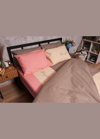 Комплект постельного белья Бязь Gold Люкс полуторный 143х210 наволочки 4х50х70 (MS-820003343) Moon&Star Honeydew (288043667)