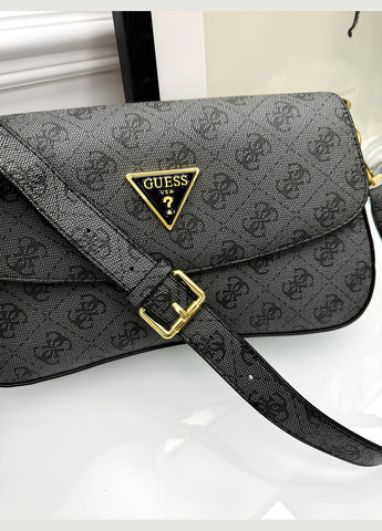 Сумка жіноча Guess Noelle на плечо багет сірий No Brand Багет (315630553)