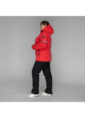 Червона зимня жіноча термокуртка великих розмірів гірськолижна повсякденна сноубордична Aolugang куртка лижна