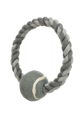 Игрушка Игровой канат с теннисным мячом для собак, 18 см (*) Trixie (334257073)