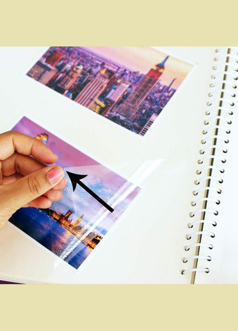 Фотоальбом самоклейка 20 стр. 23x28см DRS10 CIRCLE-2 Gedeon (311314174)