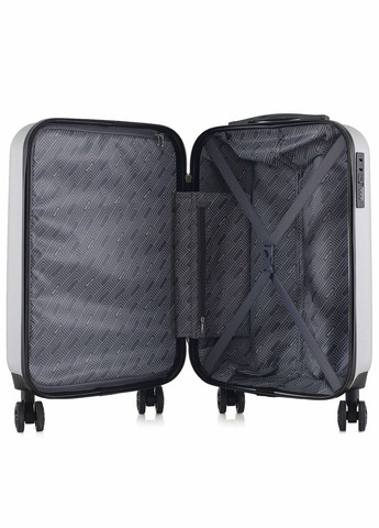 Чемодан 20" (S) Light Grey (T5762-2) Semi Line (315936847)