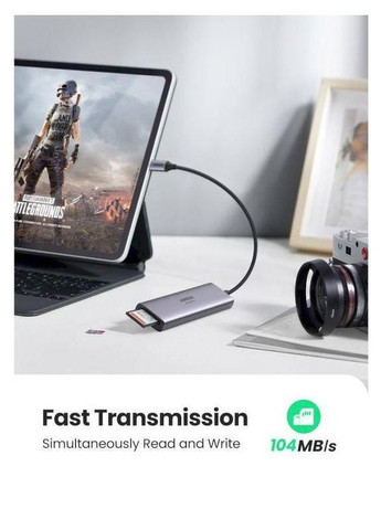 Мультипортовый адаптер - хаб 6-in-1 USB-C Hub Premium (60383) Ugreen (325684074)