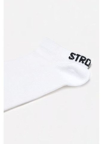 Белые спортивные носки (2 пары) Stronger однотонные (370864172)