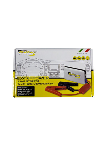 Бустер Пусковое устройство АКБ 6600 мАч многофункциональное PowerBank "EXTRAPOWER" BOTTARI (326040359)