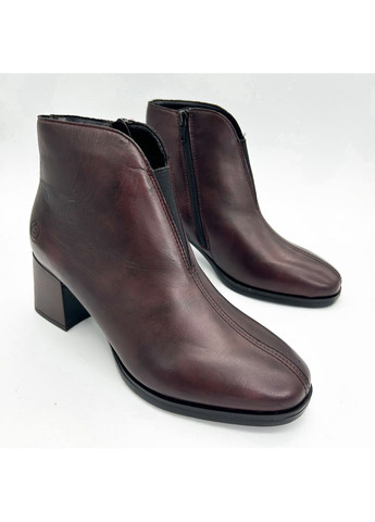 Бордовые демисезонная ботильоны (р) бордо кожа 0-1-1-d-0v-81-35 Remonte