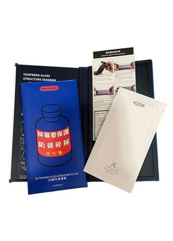 Защитное стекло для Apple iPhone 15 Pro Max GL-27 3D Full Cover 9H прозрачное олеофобное с рамкой Remax (369511544)