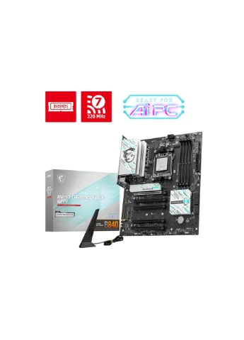 Материнська плата B840 GAMING WIFI AM5 ATX 4xDDR5 Wi-Fi 7 2.5G LAN 7.1 звук MSI (388414658)