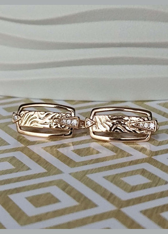 Сережки тренд xuping медичний сплав позолота медичне золото позолочені Xuping Jewelry (336190270)