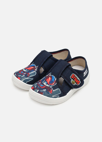 Сліпони для хлопчика колір темно-синій ЦБ-00273332 Waldi (322654187)