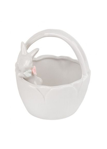 Кошик Весняний настрій білий 11,5 см (5009-021) ELISEY (322765648)
