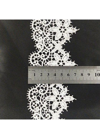 (1 метр) Кружево макраме 7 см цвет - белый (04М-L0171-1) Plus-plus (352749748)