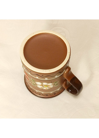 Чашка керамічна кавова ручної роботи "Вишенька" (125 мл) No Brand (369953993)