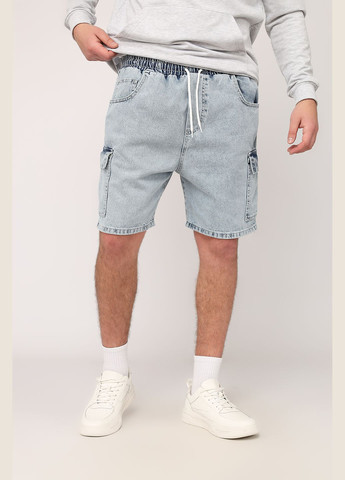 Шорты мужские цвет голубой CB-00278259 TRANZIT (332330128)