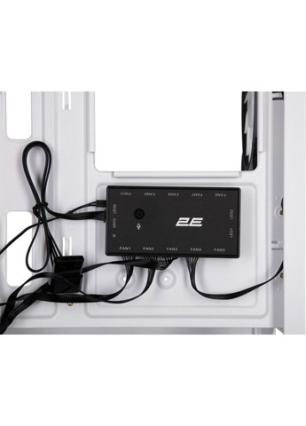 Корпус Gaming CALLEO ARGB Tempered Glass без БЖ White (-GB700W) 2E (370984699)