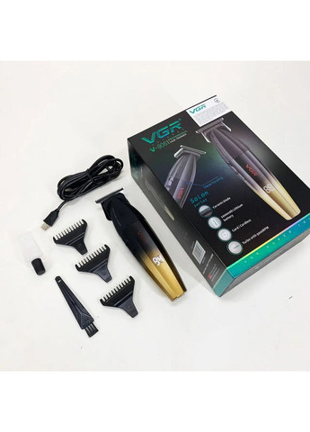 Машинка для стрижки волос V-, триммер для окантовки и стрижки бороды. VGR 906 (372444645)