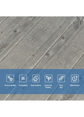 Самоклеюча декоративна 3D панель 700x700x4мм Графітове дерево (079) SW-00000558 Sticker Wall (362115239)