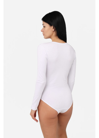 Боді з довгим рукавом жіночий колір білий CB-00285799 Onurel (367017704)