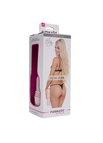 Мастурбатор Girls: Elsa Jean - Treat, из слепка ануса, очень нежный - CherryLove Fleshlight (339867132)