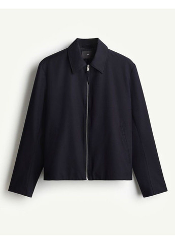 Черная демисезонная мужская куртка стандартного кроя н&м (56827) s черная H&M