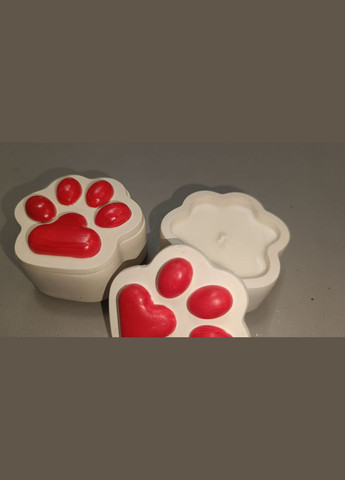 Шкатулка свеча Лапка из соевого воска 40 г Hand Made (323141411)