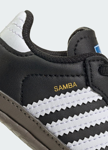 Чорні всесезонні кросівки samba kids adidas