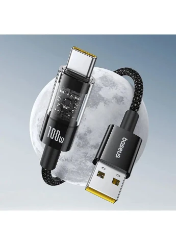 Дата кабель Gem Fast Charging USB to Type-C 100W (2m) (P10373002111) Baseus (388702059)