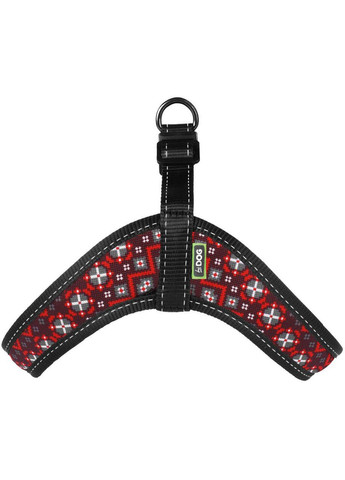 Шлея Comfort Вишиванка S обхват грудної клітки 36-42 см (2100103103016) Hi Dog (320761061)