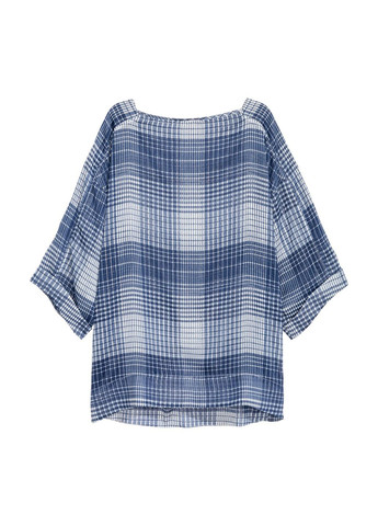 Темно-синя блуза H&M