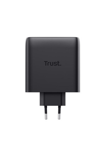 Зарядне пристрій мережевий Maxo 100Вт, GaN, 2xUSB-C, PD/PPS, чорний Trust (360604620)