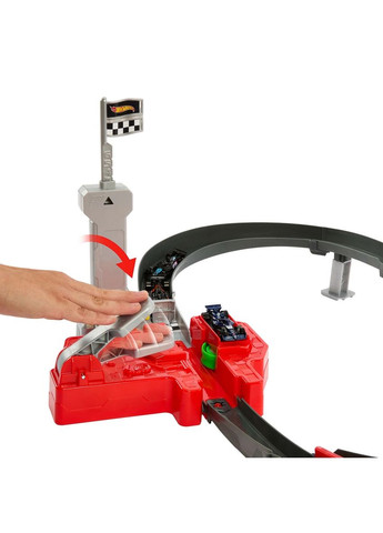 Трек Трасса для гонки Формулы 1 Racing Formula 1 Sprint Race Circuit с 3 машинками Hot Wheels (369474271)