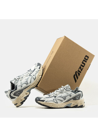 Білі Осінні кросівки чоловічі mizuno adventure white grey | мізуно едвенче білі No Brand