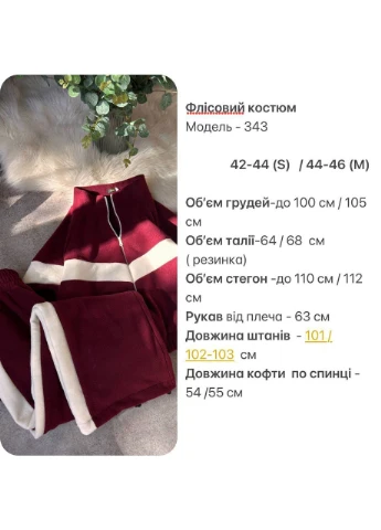 Спортивний костюм на флісі No Brand (362219105)