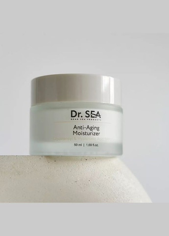 Dr. Sea Антивозрастной увлажняющий крем Dr.Sea с гликтензилом и гиалуроновой кислотой SPF15, 50 мл — Крем, Израиль (303402300)