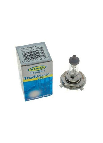 Автолампа H4 24V 75/70W P43t Truckmaster Heavy Duty/Long Life RTM475HDLL RU63 Ring (332213480)