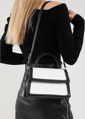 Жіноча сумка 3813 крос-боді біла No Brand (303323072)