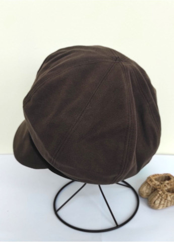 Жіноча Оверсайз Кепка Елегантний Класичний Осінній Капелюх з Широкими Полями та Декором No Brand жіноча кепка з широким козирком (364301683)