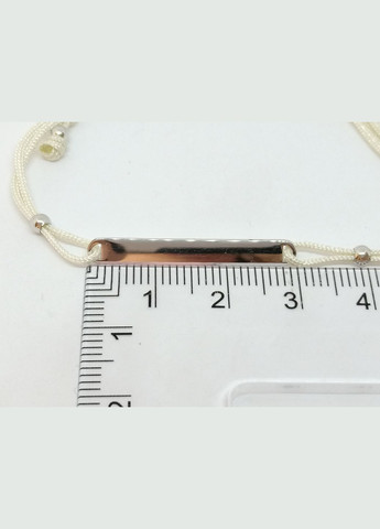 Браслет из текстиля с серебряными вставками. 905-00912 Qvaliz (307150840)